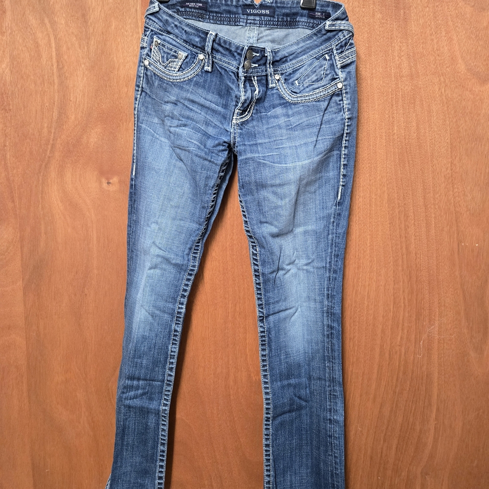 Vigoss Women's Blue Jeans size 7/33L